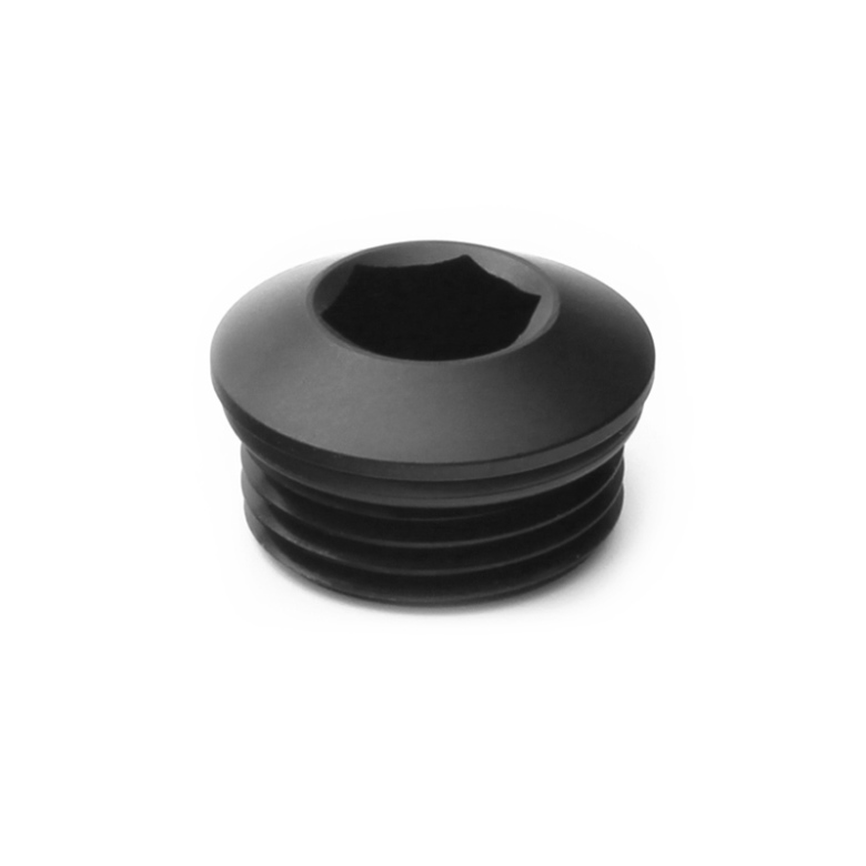thumbnail image 2 of Raceworks 12AN ORB Socket O-Ring Plug – Aluminium Black – RWF-814-12BK – 2 Year Warranty 2 of 5