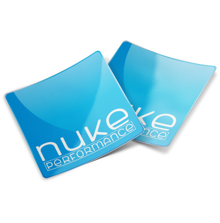 2pc Nuke Performance Sticker 80x80mm