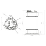 2G Fuel Surge Tank Kit for internal fuel pumps