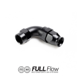 Full Flow PTFE Hose End Fitting 90 Degree AN-8