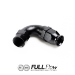 Full Flow PTFE Hose End Fitting 120 Degree AN-10