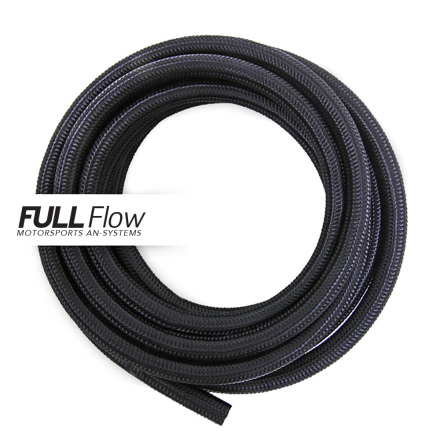 Black Nylon Braided Fuel Hose AN-4