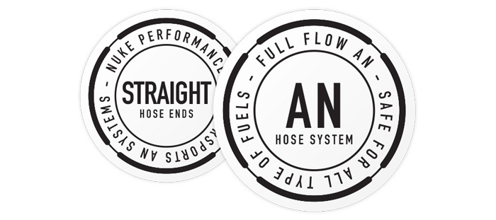 Straight Full Flow AN Hose End Fittings