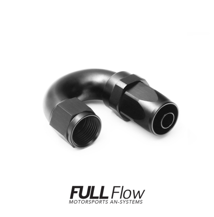 Full Flow AN Hose End Fitting 180 Degree AN-4