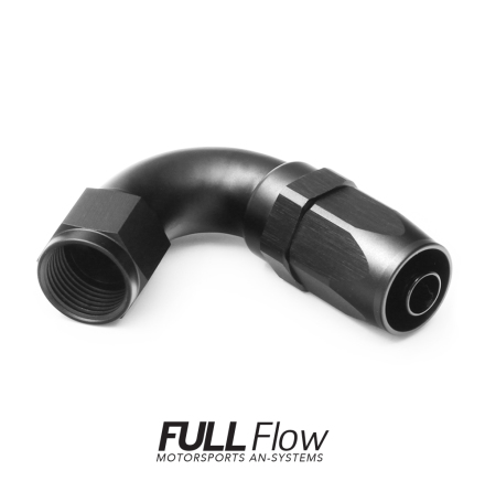 Full Flow AN Hose End Fitting 120 Degree AN-10