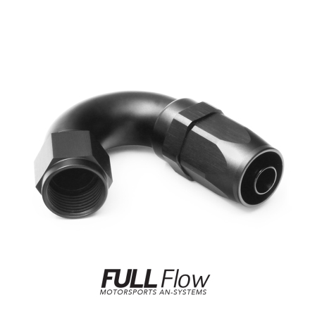 Full Flow AN Hose End Fitting 150 Degree AN-10