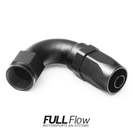 Full Flow AN Hose End Fitting 120 Degree AN-12