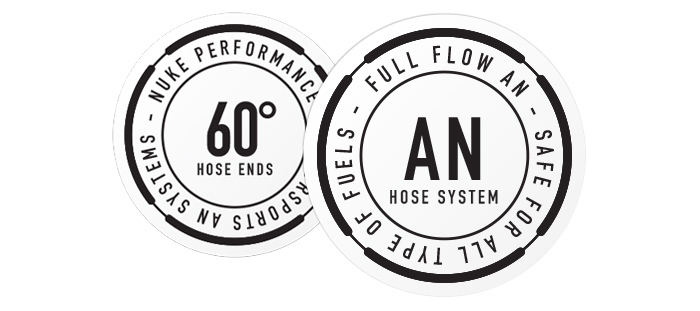 60 Degree Full Flow AN Hose End Fittings