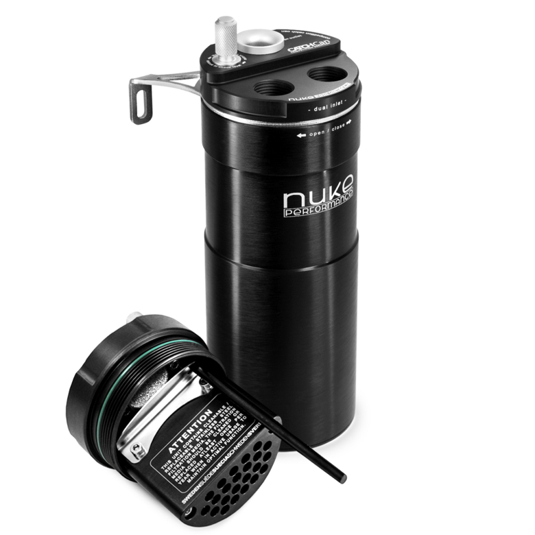 Nuke Performance Dual Inlet Competition Oil Catch Can 0.5L