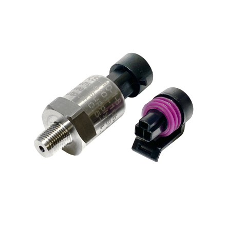 10 BAR (150 PSI) fuel/oil pressure sensor, 1/8 NPT, with connector