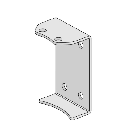 Stainless steel bracket for 0.75l catch cans