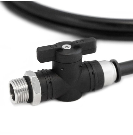Catch Can Petcock Drain Kit 1/4&quot;
