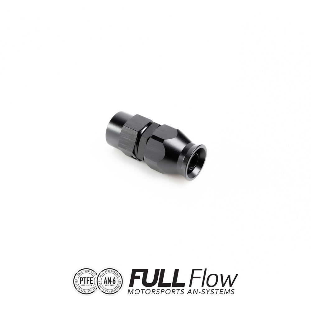 4PCS 6AN AN6 -6AN 45 Degree Black Swivel Fuel Oil Hose End Fittings