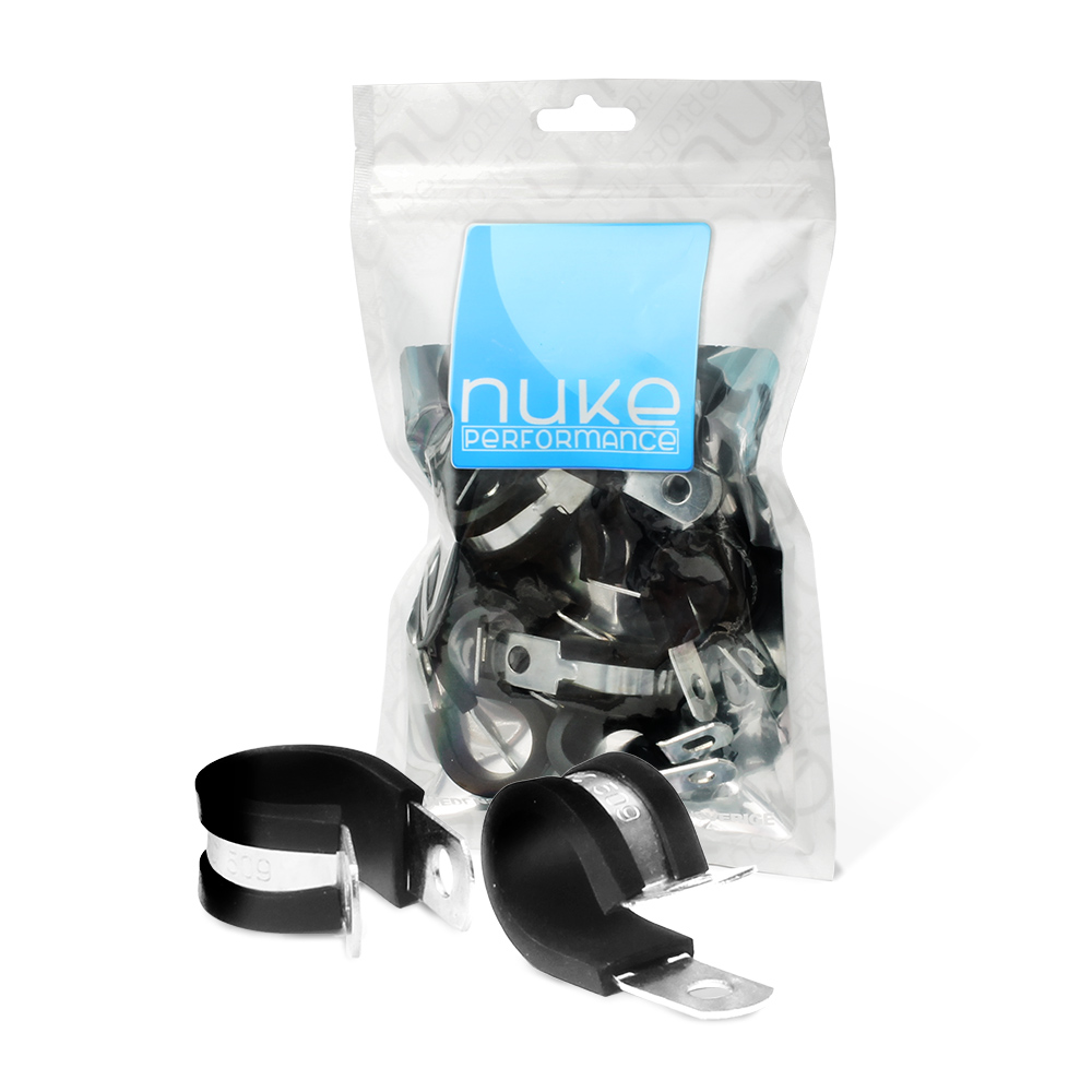 Stainless Steel PClamps for PTFE fuel hose for easy mounting