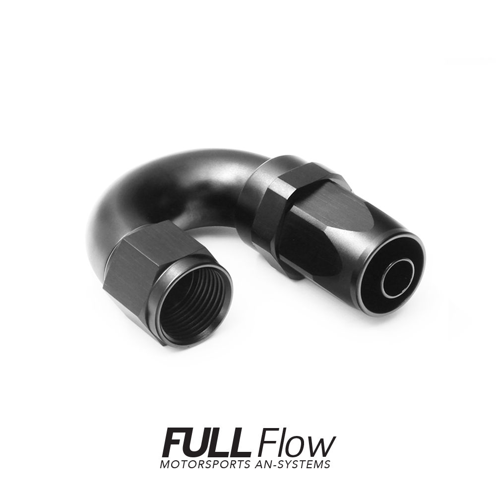 AUTOUTLET AN-6-6AN 180 Degree Fast Flow Swivel Seal Fuel Oil Braided Hose Fitting End UK 